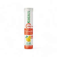 Béres Gyógyszergyár Zrt. Béres C-vitamin 1000 mg cukormentes citromízű pezsgőtabletta 20x