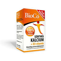 BioCo Magyarország Kft. BioCo Szerves kalcium + D3-vitamin filmtabletta 90x