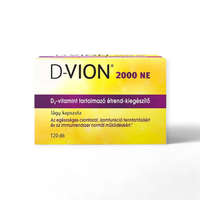 Procter &amp; Gamble Hungary D-Vion D3-vitamin 2000 NE étrend-kiegészítő lágy kapszula