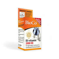 BioCo Magyarország Kft. Bioco D3-vitamin 2000NE étrend-kiegészítő 100x