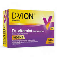 Procter &amp; Gamble Hungary D-vion D3-vitamin 4000 NE étrend-kiegészítő tabletta