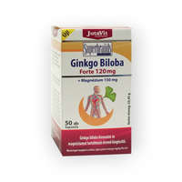 Juvapharma JutaVit Ginkgo Biloba Forte 120 mg + Magnézium 150 mg kapszula 50x