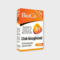 BioCo Magyarország Kft. BioCo Cink-biszglicinát 25 mg tabletta 60x