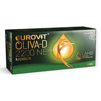 Teva Gyógyszergyár Zrt. Eurovit Oliva-D 2200NE étrend-kiegészítő kapszula 30X