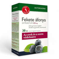 Interherb napi 1 Fekete áfonya Extraktum kapszula