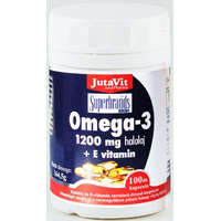  JutaVit Omega-3 1200 mg halolaj + E-vitamin kapszula - 100 db