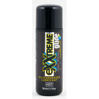 Hot HOT eXXtreme Glide - siliconebased lubricant + comfort oil a+ 50 ml