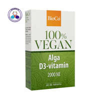 BioCo BioCo 100% Vegan Alga D3-Vitamin 2000NE 60db