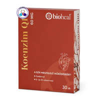 Bioheal Koenzim Q10 60 mg Szelénnel E-vitaminal és B1-vitaminnal 30db