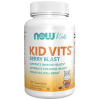 Now Now kid vits berry blast multivitamin málnás rágótabletta 120 db
