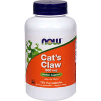 Now Cats Claw, macskaköröm, 500 mg, 250 db, NOW