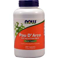 Now Pau D Arco, 500 mg, 250 db, NOW