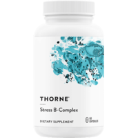 Thorne B-vitamin komplex, stressz ellen, Stress B-Complex 60 db, Thorne