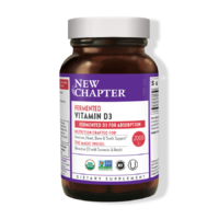 New Chapter Fermentált D3 Vitamin, 30 db, New Chapter