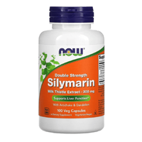 Now Máriatövis kivonat, dupla dózisú Silymarin, 300 mg, 100 db, Now Foods