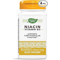 Nature's Way Niacin, B3-vitamin, 100 mg, 100 db, Nature s Way