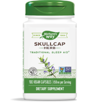 Nature's Way Skullcap Herb, Csucsóka, 425 mg 100 db, Nature s Way
