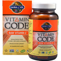 Garden of Life Vitamin Code RAW C-vitamin, 500mg, 120 db, Garden of Life
