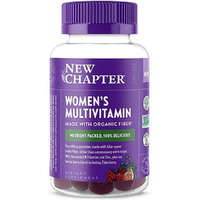 New Chapter Women s Multivitamin, gumicukor nőknek, bogyós citrus íz, 75 db, New Chapter
