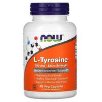 Now L-tirozin, extra erősség, 750 mg, 90 db, Now Food