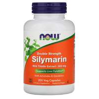 Now Máriatövis kivonat, dupla dózisú Silymarin, 300 mg, 200 db, Now Foods