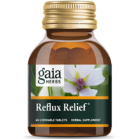 Gaia Herbs Professional Solutions Reflux Relief, gyógynövénykeverék emésztés segítésére, 45 db, Gaia Herbs