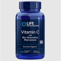Life Extension C-vitamin és Bio-Quercetin fitoszóma, 250 db, Life Extension