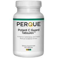 PERQUE Potent C Guard, erős C-vitamin védelem, 1000 mg, 100 db, PERQUE