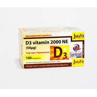  JutaVit D3-vitamin 2000NE (50µg) lágykapszula 100db