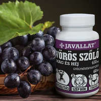  JAVALLAT® - Vörös szőlő mag és héj 60 db
