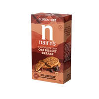  Nairns gluténmentes teljeskiőrlésű 56% rostdús zabkeksz csoki chips 160 g