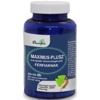  Pharmaforte MAXIMUS-PLUSZ - energizáló férfiaknak - 90+30 db kapszula