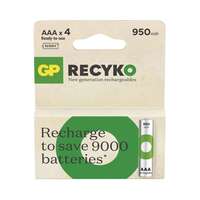 GP Batteries AAA 950mAh GP100AAAHCE-PP4 Recyko mikro akku Ni-Mh