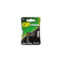 GP Batteries CR123A-C1 GP lítium Pro fotó elem 3V bliszteres 16.8*34.5mm