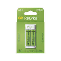 GP Batteries GP Eco E211 USB töltő + 2db AA 2000mAh Recyko akku