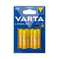 Varta LR6 AA Varta Longlife alkáli ceruza elem bliszteres C6