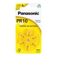 Panasonic ZA10 / PR10 Panasonic Cink-levegő hallókészülék elem 75mAh 5,8*3,6mm
