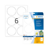 Herma 85 mm-es Herma A4 íves etikett címke, fehér színű (25 ív/doboz)