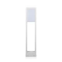 V-TAC V-TAC 10W kültéri LED lámpa oszlop 80 cm, hideg fehér, fehér házzal - SKU 20118