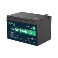 V-TAC V-TAC 12.8V 10Ah LiFePO4 akkumulátor, Lítium vasfoszfát akku T2 saruval - SKU 11940
