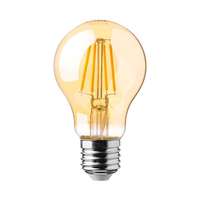 V-TAC V-TAC 12W borostyán E27 filament A60 LED égő, 2200K, 110 Lm/W - SKU 217457