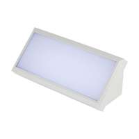 V-TAC V-TAC 12W kültéri fali LED lámpa hideg fehér, fehér házzal, 100 Lm/W - SKU 6815
