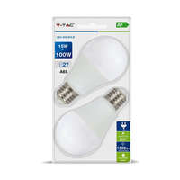 V-TAC V-TAC 15W E27 hideg fehér LED égő csomag (2 db) - SKU 7302