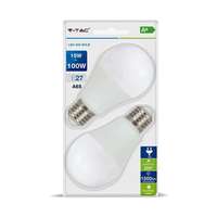 V-TAC V-TAC 15W E27 meleg fehér LED égő csomag (2 db) - SKU 7300