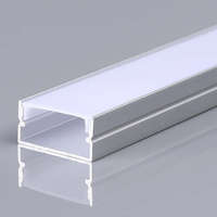 V-TAC V-TAC 20mm széles, felületre szerelhető alumínium LED szalag profil fehér fedlappal 2m - SKU 23174