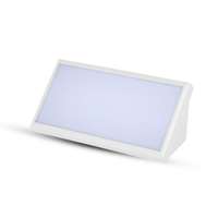 V-TAC V-TAC 20W kültéri fali LED lámpa természetes fehér, fehér házzal, 100 Lm/W - SKU 6817