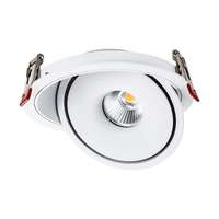 V-TAC V-TAC 20W süllyeszthető COB LED mélysugárzó, állítható szöggel, fehér házzal, CCT - SKU 10581