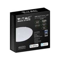 V-TAC V-TAC 24W csillagos mennyezeti, 28 cm okos LED lámpa, RGB+CCT, 100 Lm/W - SKU 7694