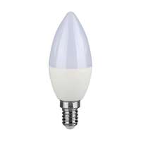  V-TAC 2.9W E14 hideg fehér C37 LED gyertya égő - SKU 2986