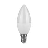 V-TAC V-TAC 4.5W E14 természetes fehér C37 LED gyertya égő - SKU 2142581